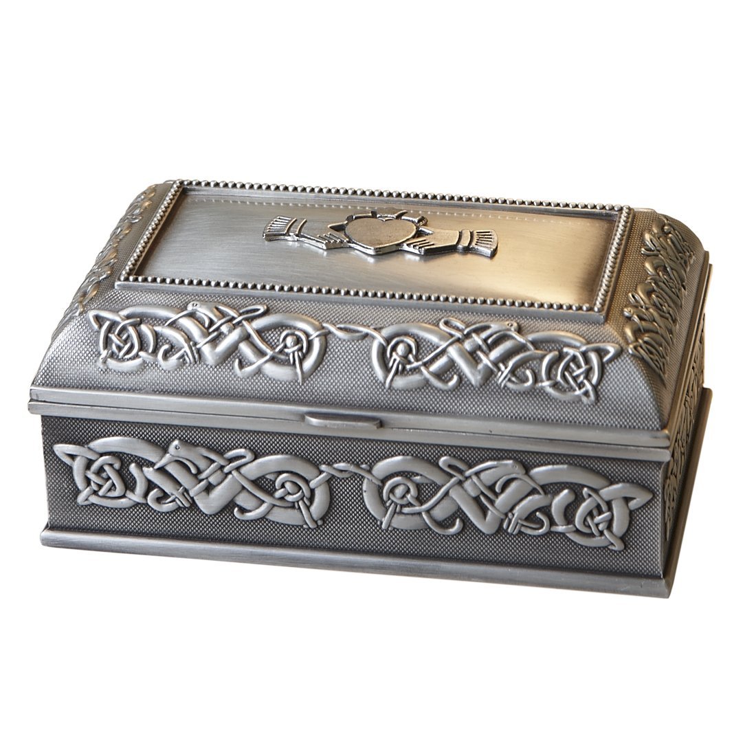 Amazon.com: Handcrafted Irish Claddagh Jewelry Box by Mullingar